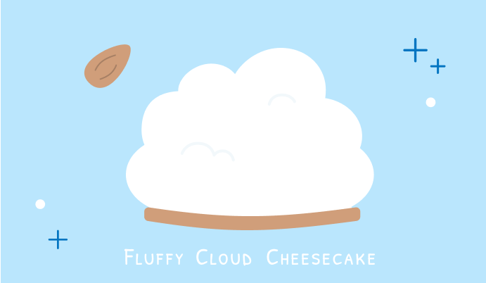 ふんわり雲チーズケーキ
